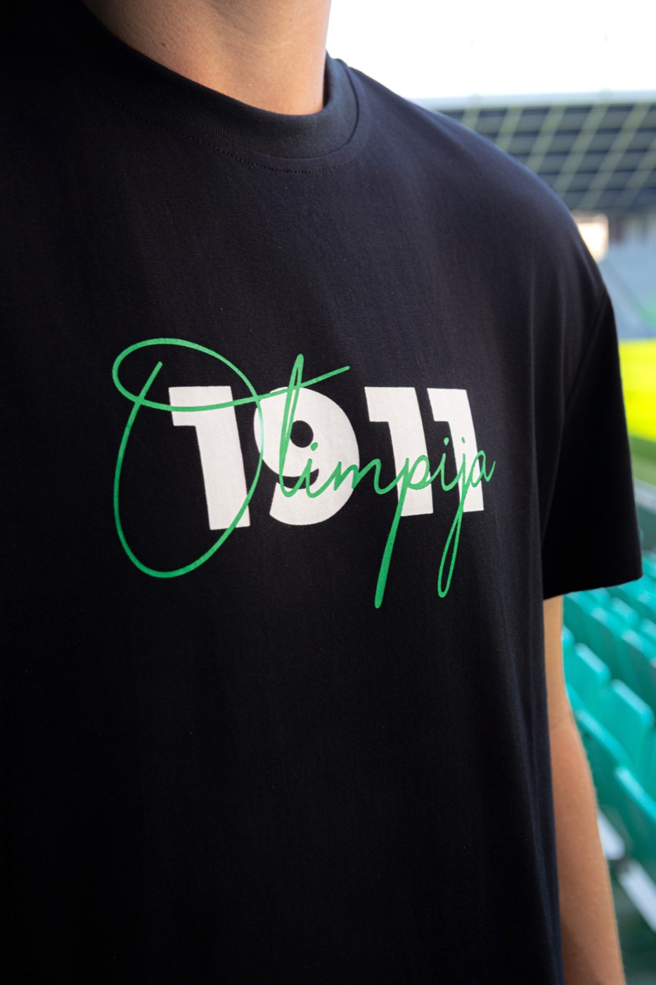Črna majica Olimpija 1911